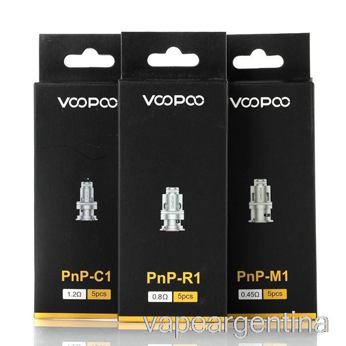 Bobinas De Repuesto Voopoo Pnp 0.45ohm Pnp-m1 Bobinas Simples Vape Argentina